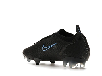 Nike Vapor 14 Elite FG Flyknit Black Iron Grey Blue - 5