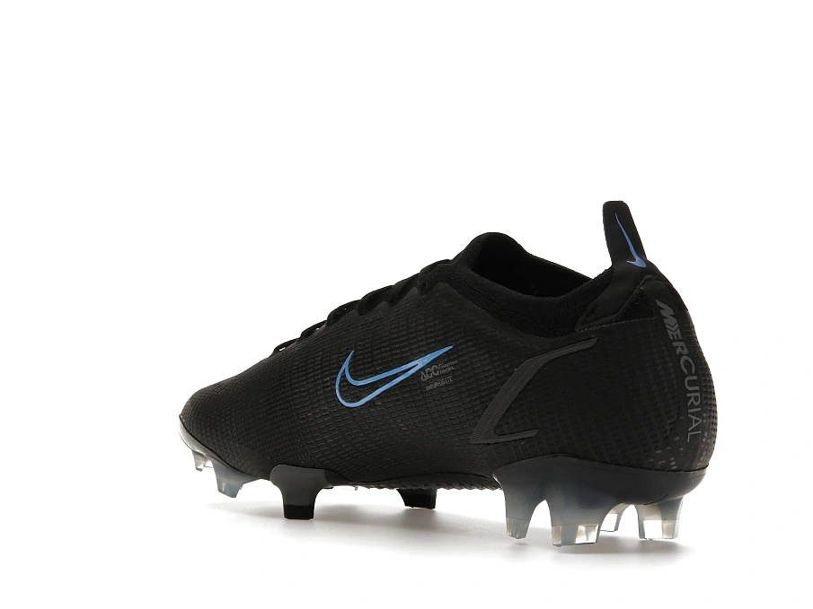 Фото № 5 с приближением к товару «‎Nike Vapor 14 Elite FG Flyknit Black Iron Grey Blue»