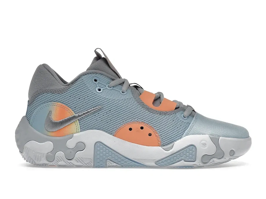 Фото № 1 с приближением к товару «‎Nike PG 6 Celestine Blue Peach Cream»