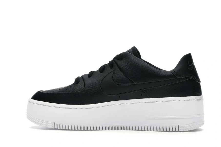 Фото № 5 с приближением к товару «‎Nike Air Force 1 Sage Low Black White »