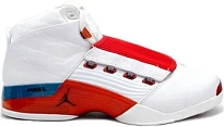 Фото № 1 с приближением к товару «‎Jordan 17 OG White Varsity Red»