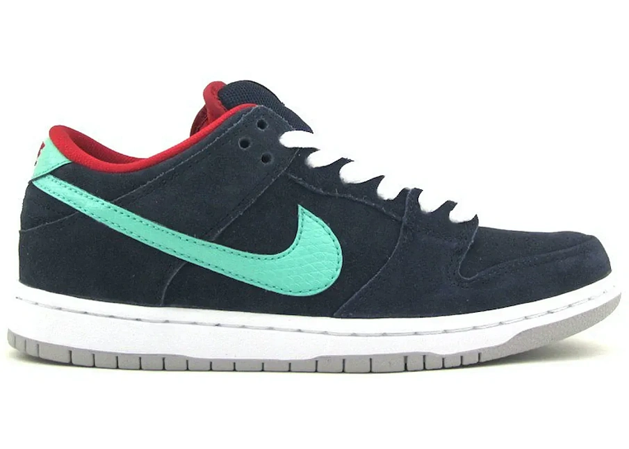 Фото № 1 с приближением к товару «‎Nike SB Dunk Low Obsidian Crystal Mint»