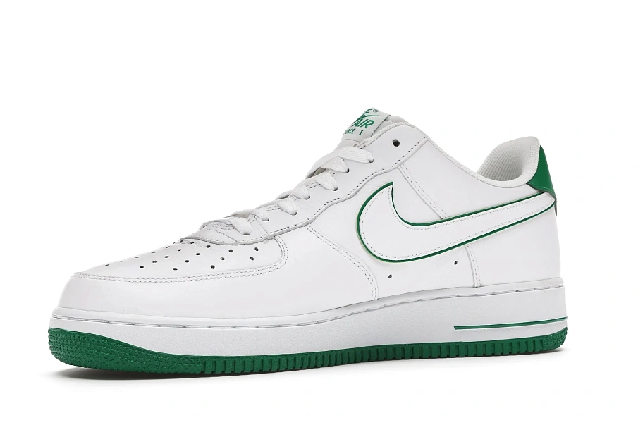 Фото № 2 с приближением к товару «‎Nike Air Force 1 Low White Court Green»