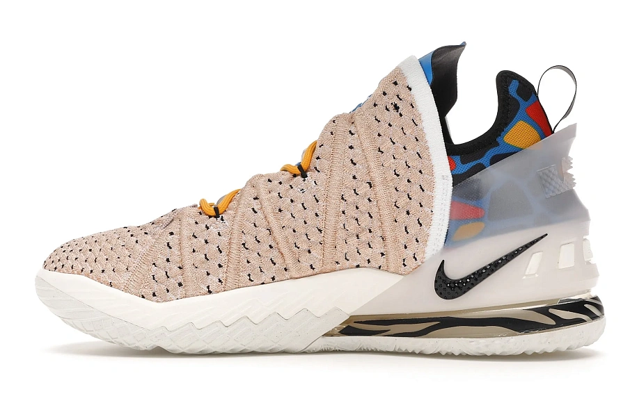 Фото № 5 с приближением к товару «‎Nike LeBron 18 Multi Animal Print»