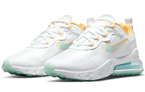 Фото № 2 с приближением к товару «‎Nike Air Max 270 React For Women WhiteBlueYellow»