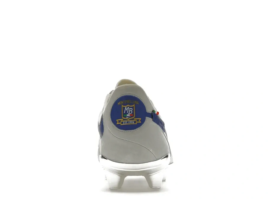 Фото № 4 с приближением к товару «‎Nike Tiempo Legend 9 Elite MI FG Montebelluna Leather White Game Royal»