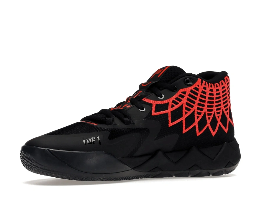 Фото № 3 с приближением к товару «‎Puma LaMelo Ball MB.01 Black Red Blast»