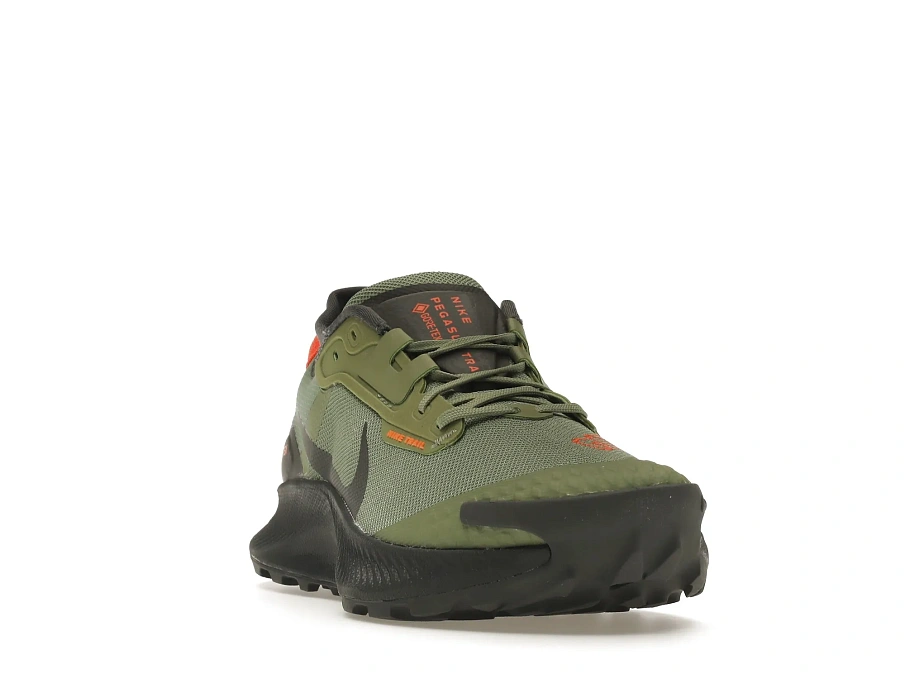 Фото № 2 с приближением к товару «‎Nike Pegasus Trail 3 Gore-Tex Oil Green Iron Grey Total Orange»