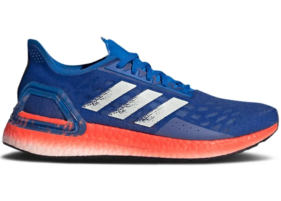 Фото № 1 с приближением к товару «‎adidas Ultra Boost PB Glory Blue White Solar Red»