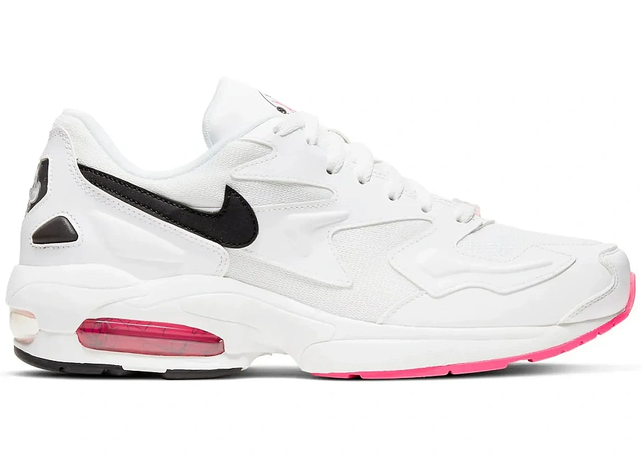 Фото № 1 с приближением к товару «‎Nike Air Max 2 Light White Black Pink»