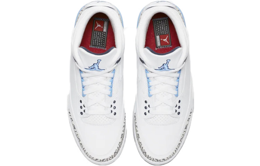 Фото № 4 с приближением к товару «‎Air Jordan 3 Retro Valor Blue»
