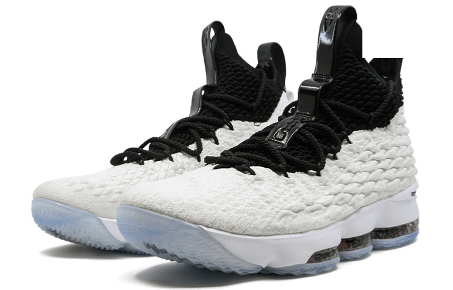 Фото № 3 с приближением к товару «‎Nike Lebron 15 Graffiti Basketball Shoes WhiteBlack-Black-University Red»