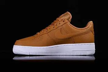 Nike Wmns Air Force 1 Low Double Swoosh Wheat - 1