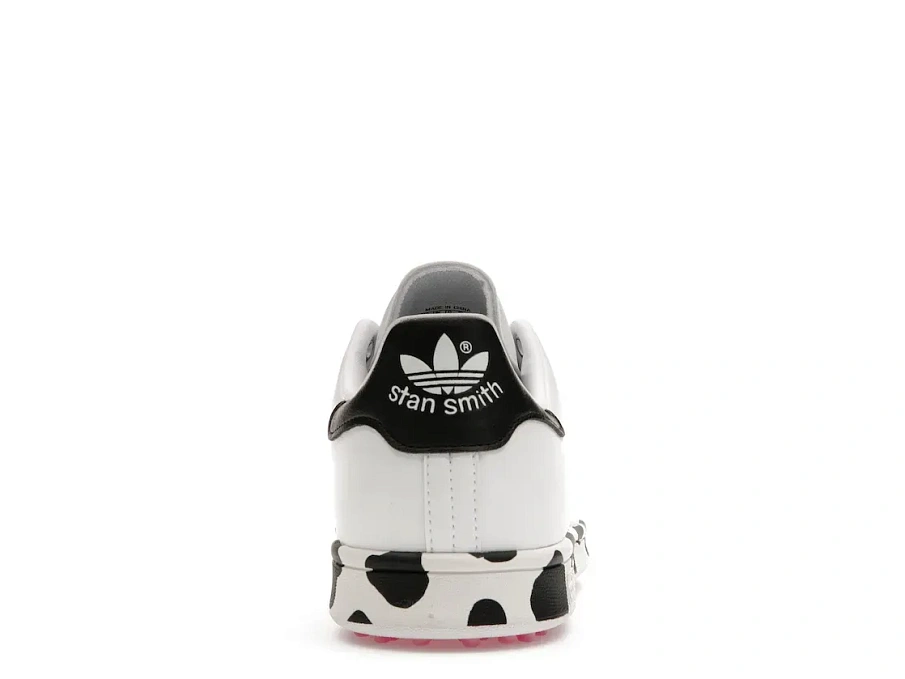 Фото № 4 с приближением к товару «‎Stan Smith Primegreen LE Spikeless Golf Cow Print»