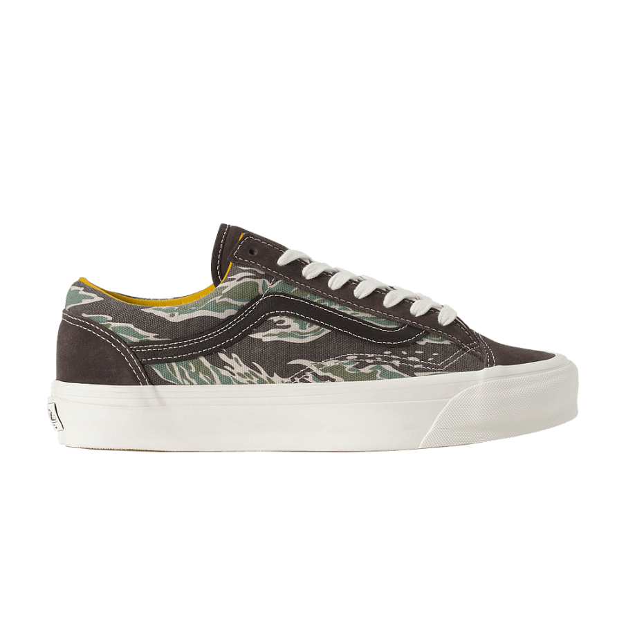 Фото № 1 с приближением к товару «‎Vans Old Skool 36 LX Gemstone Tiger Stripe - After Dark Brown»