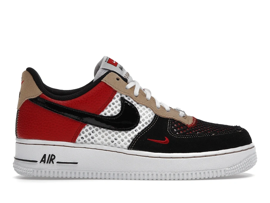 Фото № 1 с приближением к товару «‎Nike Air Force 1 Low 07 LV8 Gym Red Black»