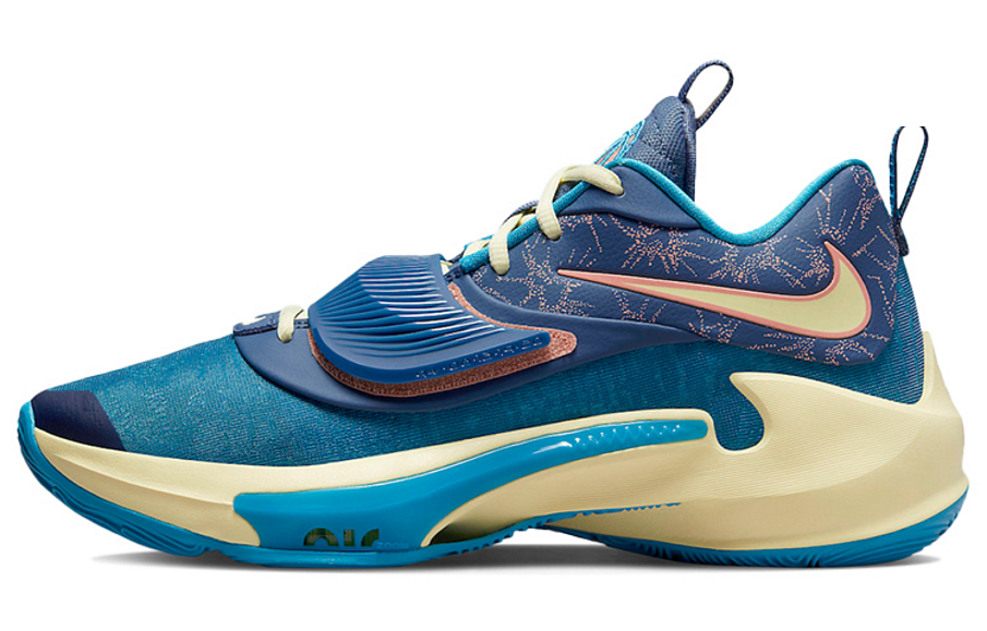 Фото № 1 с приближением к товару «‎Nike Zoom Freak 3 Basketball Shoes Blue»