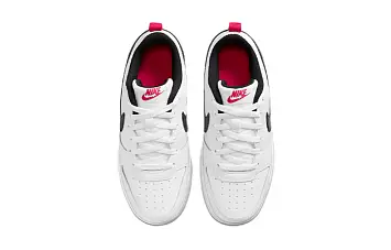 Nike Court Borough Low 2 SE (GS) Low-Top Sneakers WhiteRed - 4