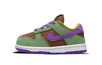 Фото № 1 с приближением к товару «‎(TD) Nike Dunk Low SP "Veneer" BrownGreenPurple»
