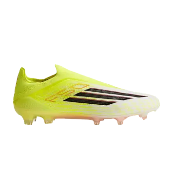 adidas F50 Elite Laceless FG Team Solar Yellow Core Black Lucid Red