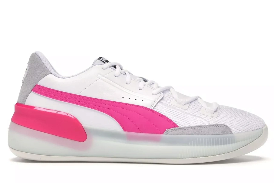 Фото № 1 с приближением к товару «‎Puma Clyde Hardwood White Pink»