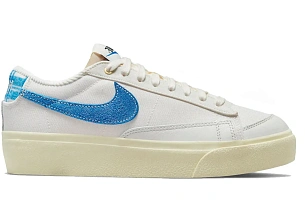 Nike Blazer Low Platform Sail Game Royal 