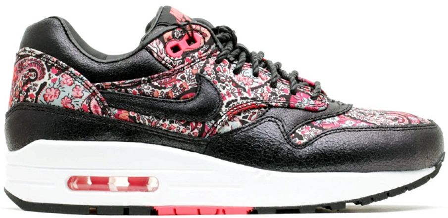 Фото № 1 с приближением к товару «‎Nike Air Max 1 Liberty Black Paisley »