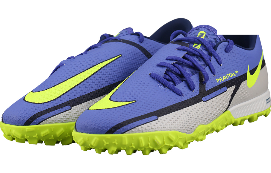 Фото № 3 с приближением к товару «‎Nike Phantom GT2 Pro TF Low-Top Soccer Shoes Blue»