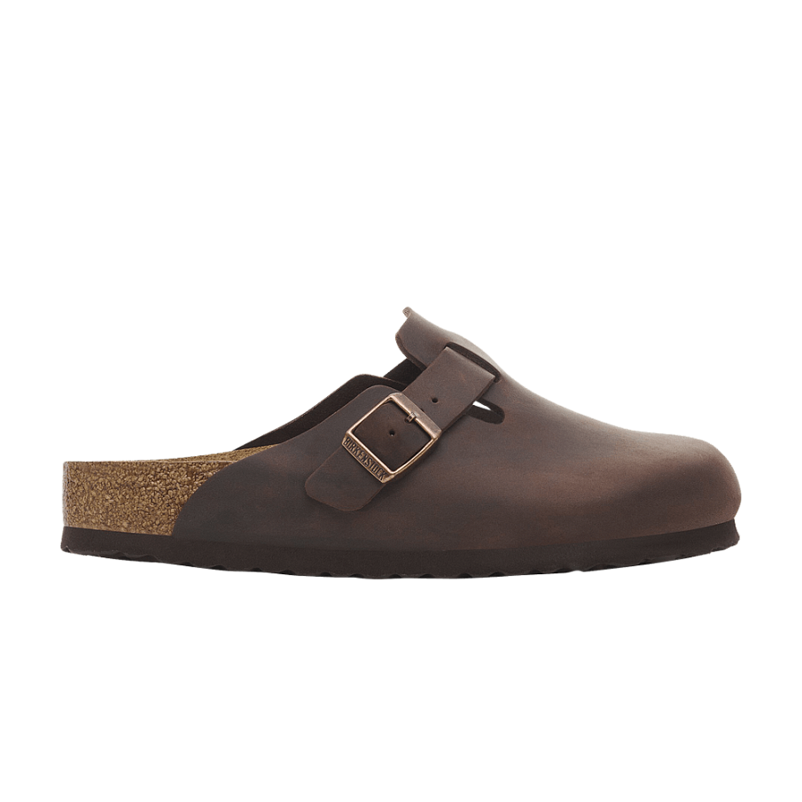 Фото № 1 с приближением к товару «‎Birkenstock Boston Soft Footbed Oiled Leather Habana (0159711)»