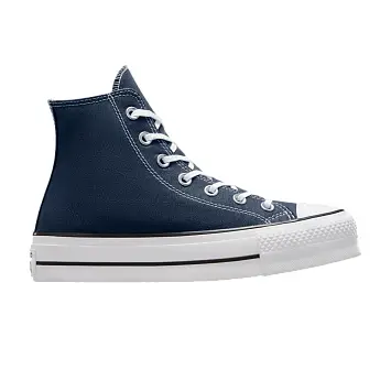 Converse Women's Chuck Taylor All Star Lift Platform High Navy - 1