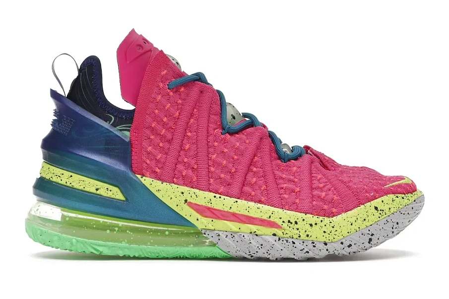 Фото № 1 с приближением к товару «‎Nike LeBron 18 Los Angeles By Night»