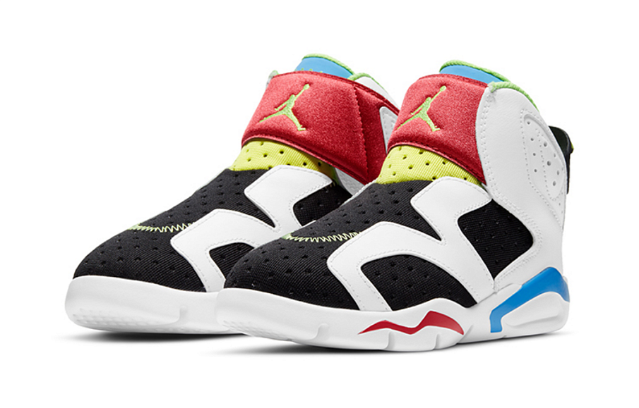 Фото № 3 с приближением к товару «‎Jordan Air Jordan 6 Retro Little Flex PS 'Multi White'»