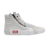 Фото № 1 с приближением к товару «‎Vans Sk8-Hi Reissue CAP Glitter Mix - White»