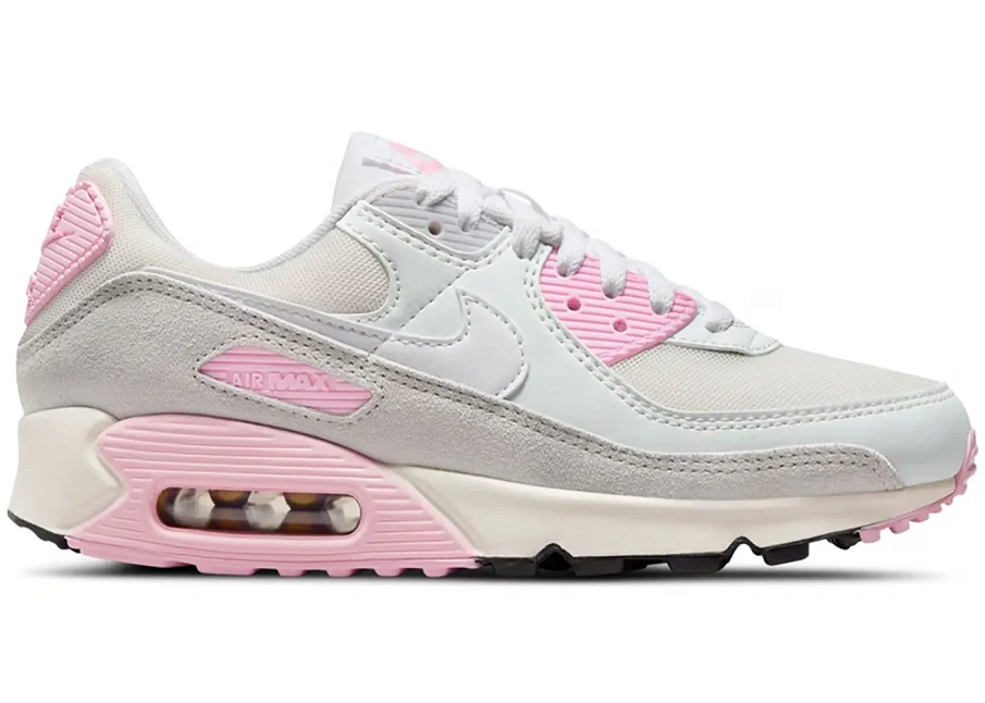 Фото № 1 с приближением к товару «‎Nike Air Max 90 Athletic Department White Pink »