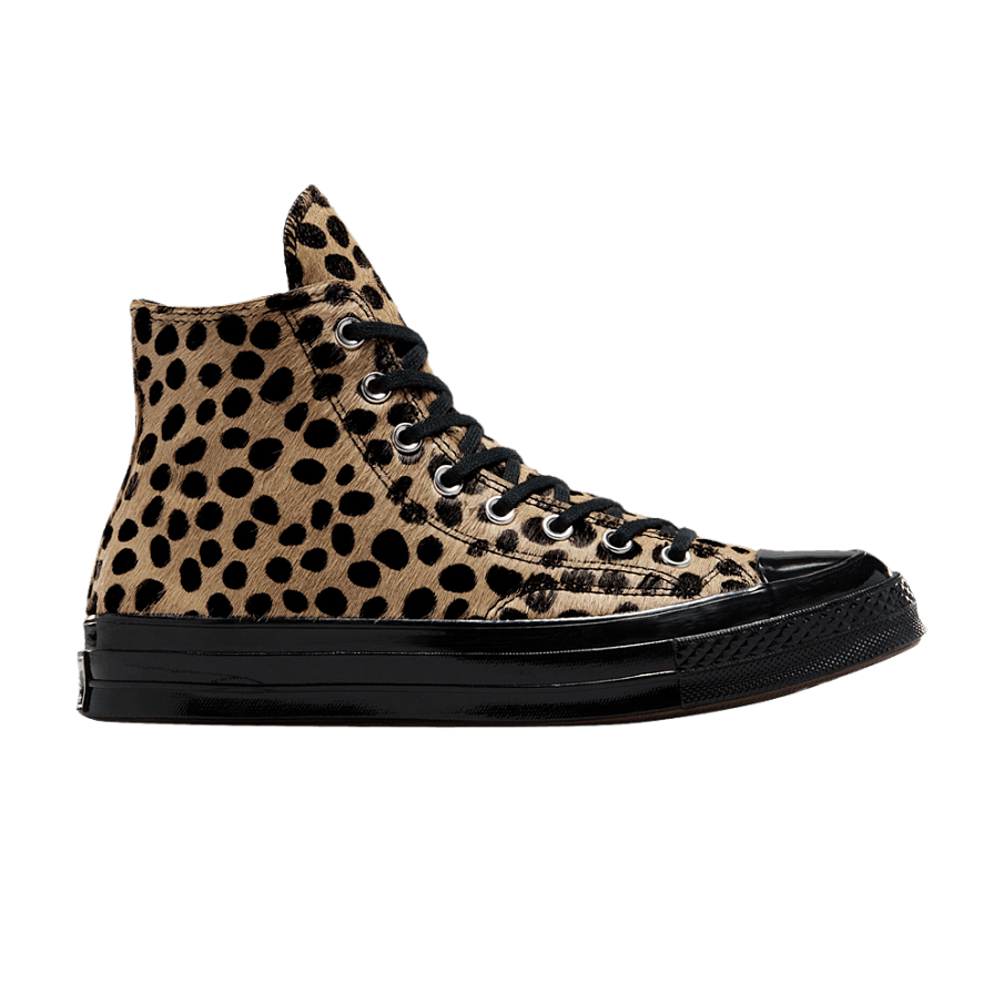 Фото № 1 с приближением к товару «‎Converse Chuck 70 High Leopard Pony Hair»