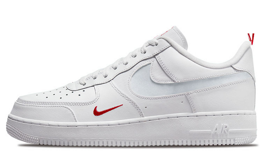Фото № 1 с приближением к товару «‎Nike Air Force 1 Low Sneakers WhiteRed»
