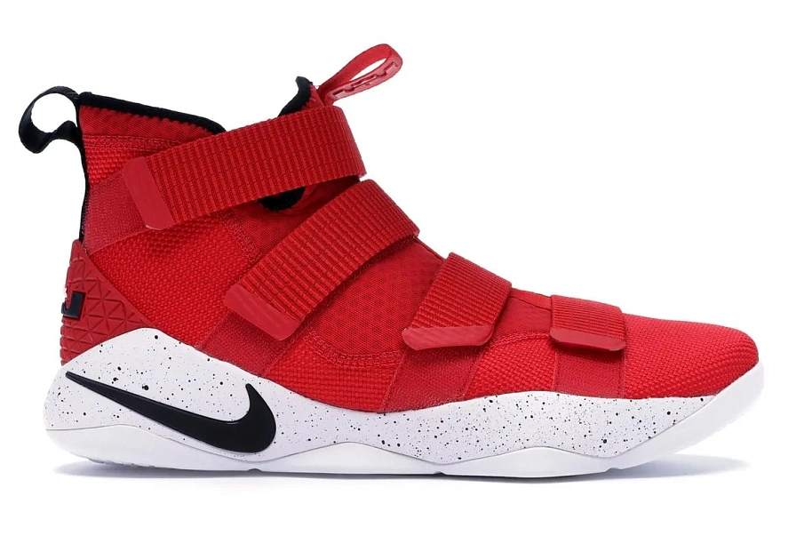 Фото № 1 с приближением к товару «‎Nike LeBron Zoom Soldier 11 University Red White»