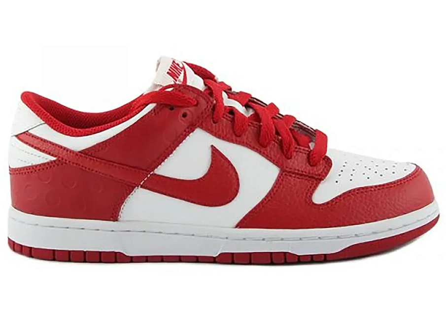 Фото № 1 с приближением к товару «‎Nike Dunk Low White Varsity Red (2011)»