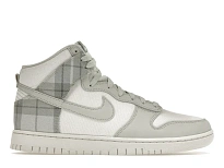 Фото № 1 с приближением к товару «‎Nike Dunk High SE Tartan Plaid White Light Green»