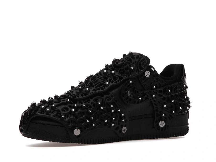 Фото № 4 с приближением к товару «‎Nike Air Force 1 Low Swarovski Retroreflective Crystals Black »