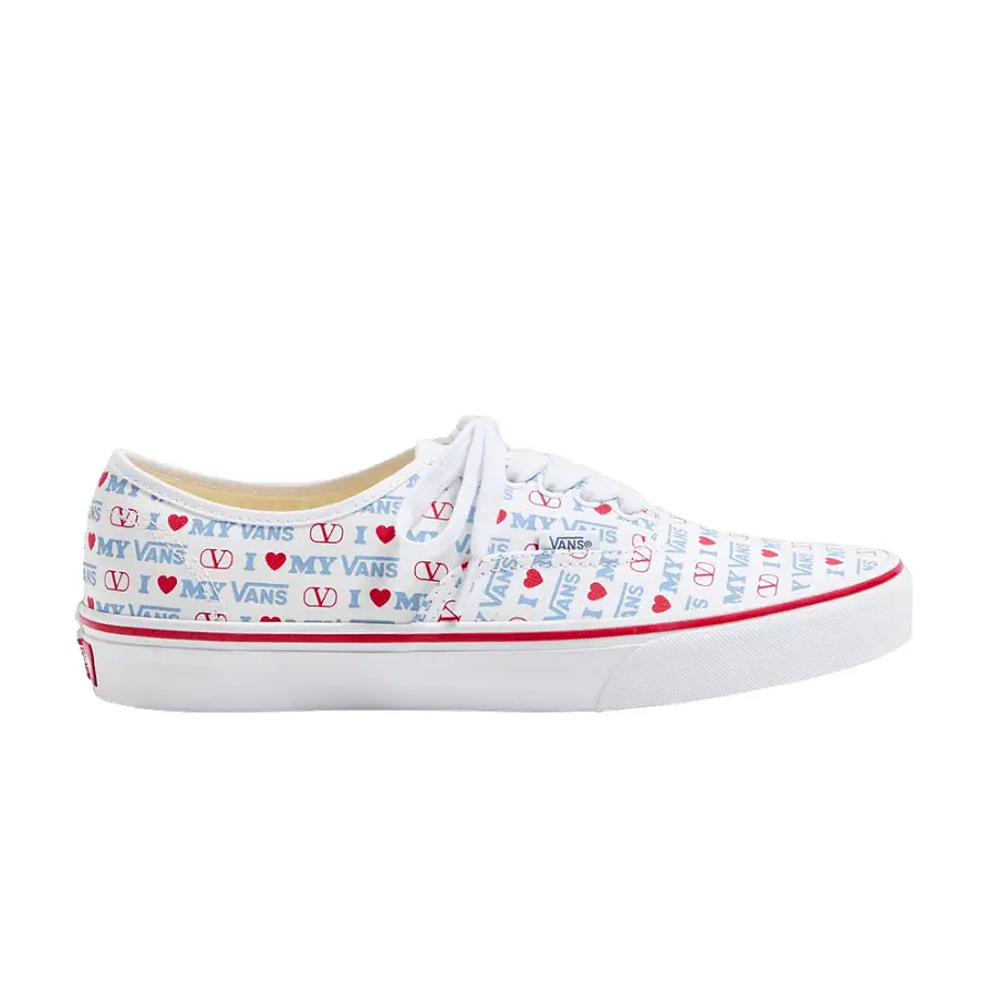 Фото № 1 с приближением к товару «‎Valentino Garavani x Vans Authentic Love (VN000Z9AUVC)»