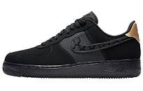 Фото № 1 с приближением к товару «‎Nike Air Force 1 Low "Matte Black Gold" BlackGolden»