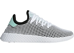 adidas Deerupt Core Black Easy Green