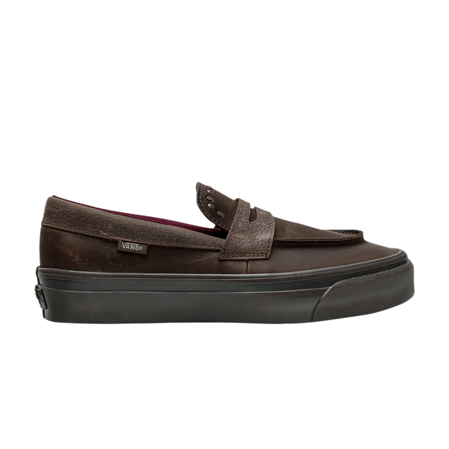 Фото № 1 с приближением к товару «‎Vans LX Premium Loafer Studded Brown»
