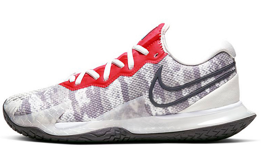 Фото № 1 с приближением к товару «‎NikeCourt Air Zoom Vapor Cage 4 Wmns GreyWhiteRed»
