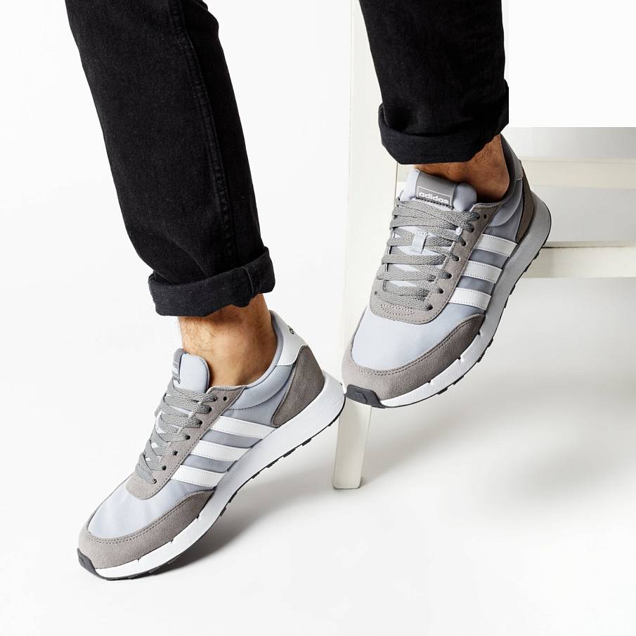 Фото № 2 с приближением к товару «‎adidas Neo Run 60s 2.0 GreyWhite»