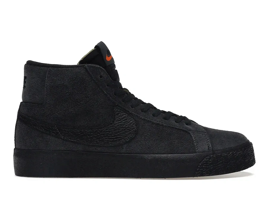 Фото № 1 с приближением к товару «‎Nike SB Blazer Mid Orange Label Dark Smoke»