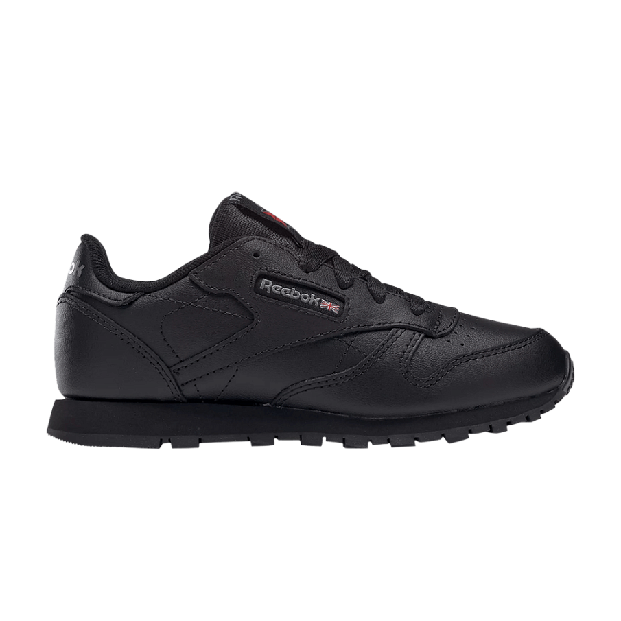 Фото № 1 с приближением к товару «‎Reebok Classic Leather Little Kid Triple Black»
