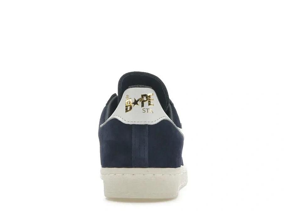Фото № 4 с приближением к товару «‎adidas Campus 80s Bape Collegiate Navy»