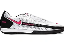 Фото № 1 с приближением к товару «‎Nike Phantom GT Academy IC White Black Pink Blast»